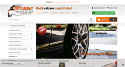 Desktop Screenshot of detailingshop.ro