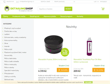 Tablet Screenshot of detailingshop.cz